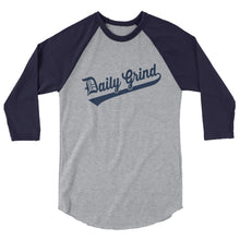 Daily Grind extra tag logo 3/4 sleeve raglan shirt
