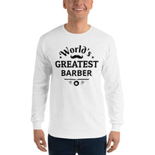 Long Sleeve T-Shirt WORLDS GREATEST BARBER