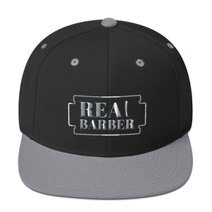 REAL BARBER Snapback Hat