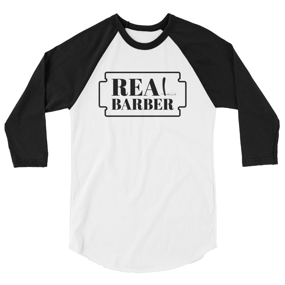 THE BLADE REAL BARBER 3/4 sleeve raglan shirt NEW!