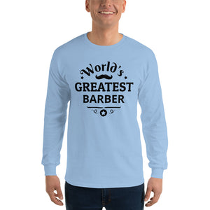 Long Sleeve T-Shirt WORLDS GREATEST BARBER