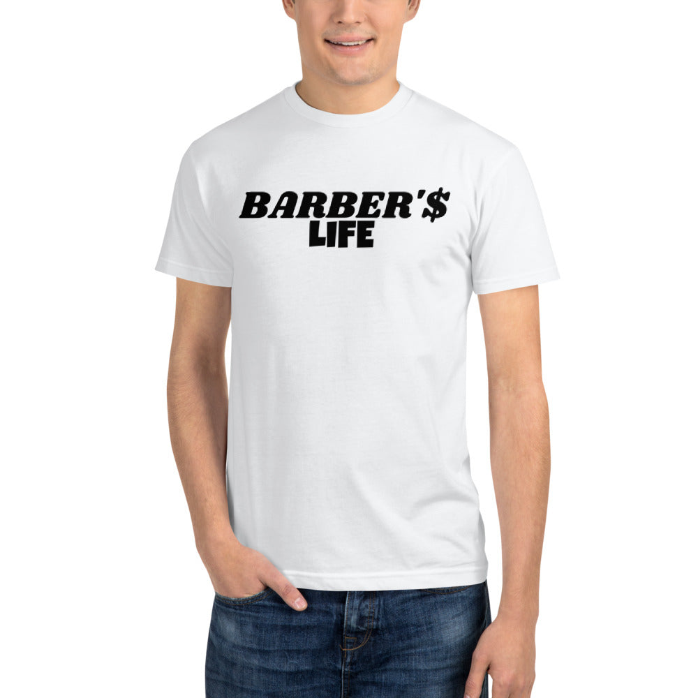 BARBER'S LIFE WHITE TEE