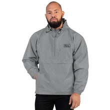 Embroidered Champion Packable Jacket REAL BARBER