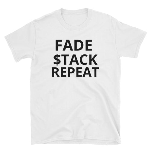 Short-Sleeve Unisex T-Shirt FADE STACK REPEAT